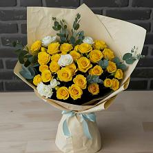 Букет цветов из:  Розы в Беспятово