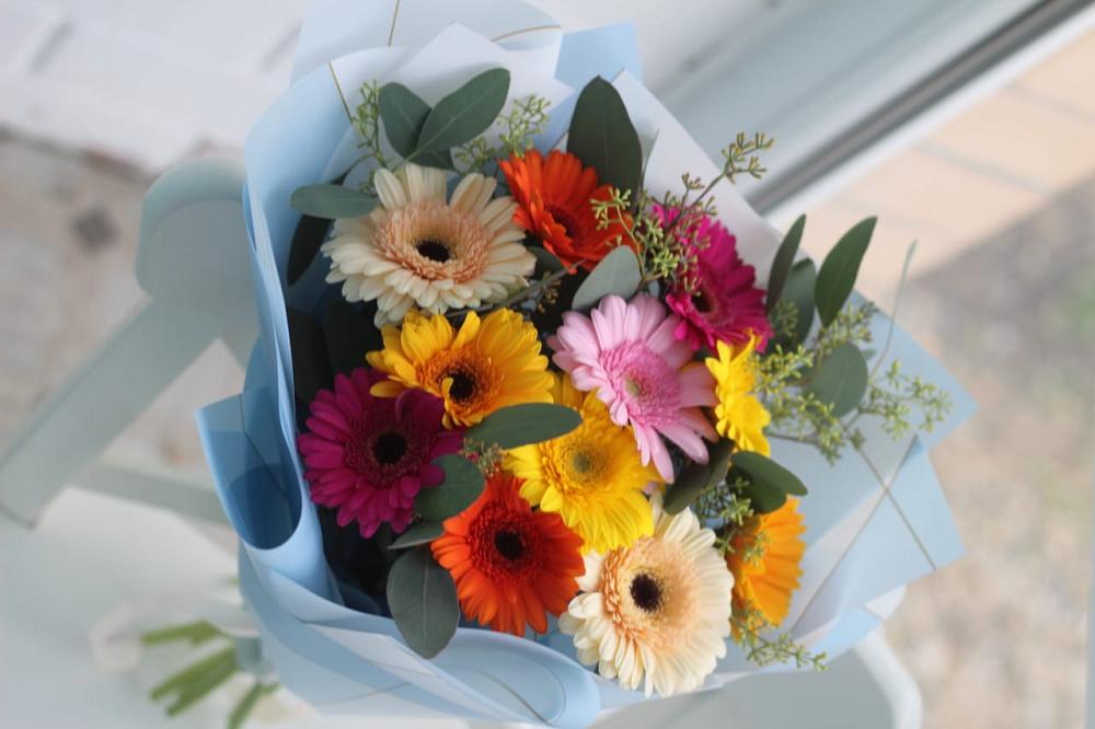 Букет цветов из: Герберы в Беспятово