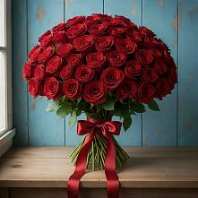Букет Красные розы Блэк Меджик в Беспятово