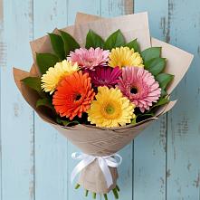 Букет цветов из:  Герберы в Беспятово