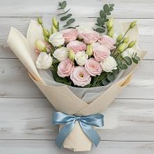 Букет цветов из:  Лизиантусы в Беспятово