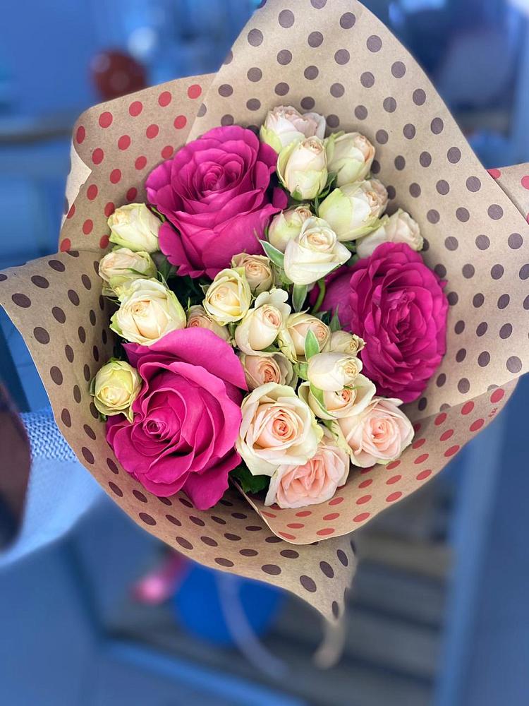 Букет цветов из: Розы в Беспятово