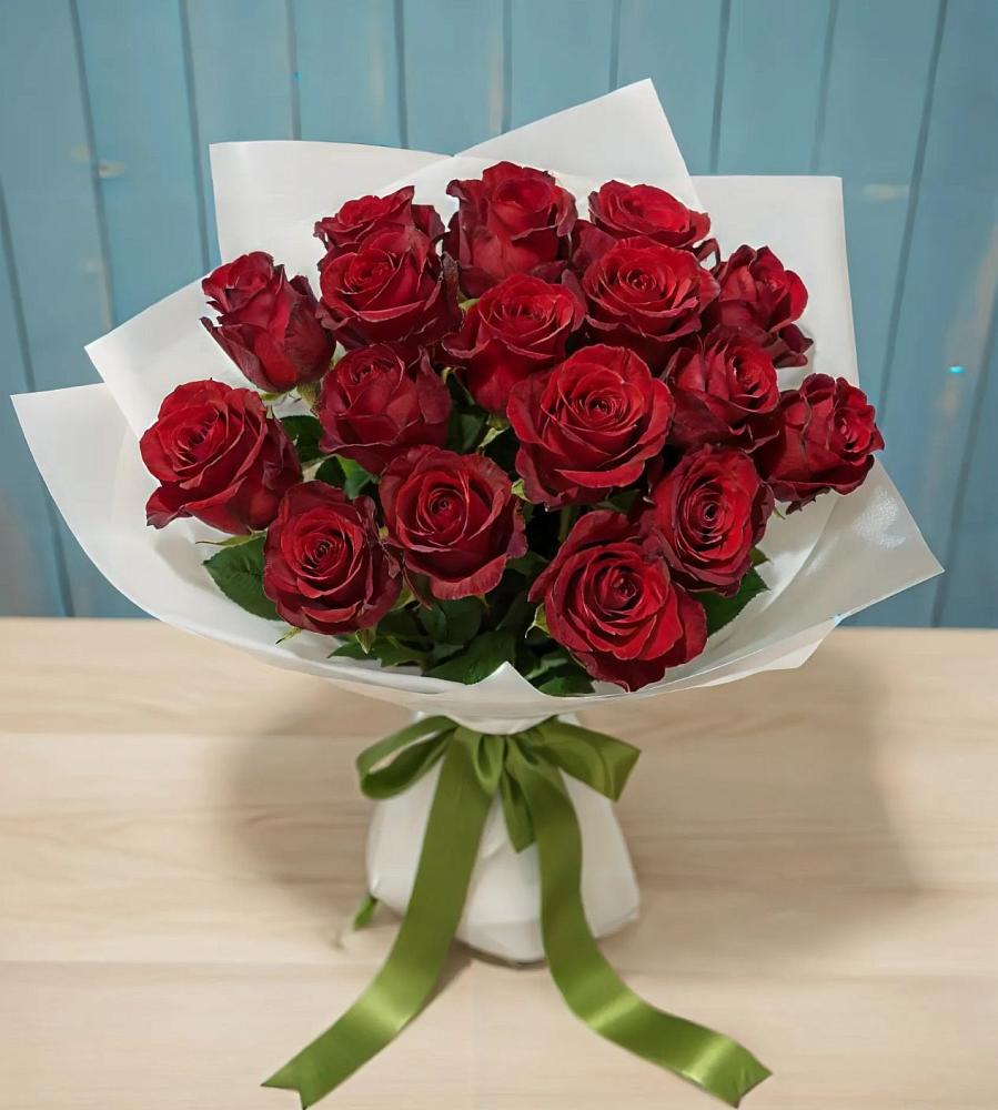 Букет Красные розы в Беспятово