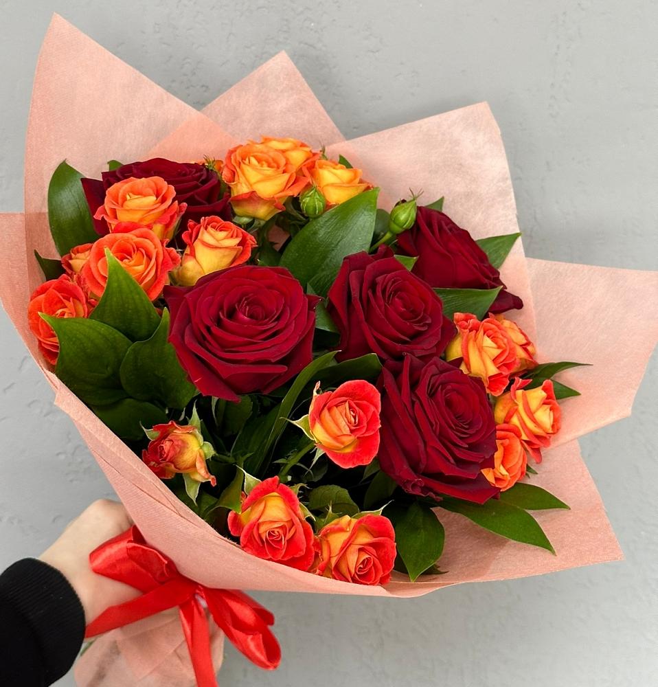 Букет Любовь и восторг в Беспятово