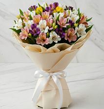 Букет цветов из:  Альстромерии в Беспятово