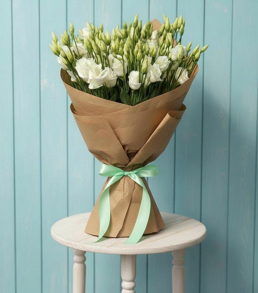 Букет цветов из: Лизиантусы в Беспятово