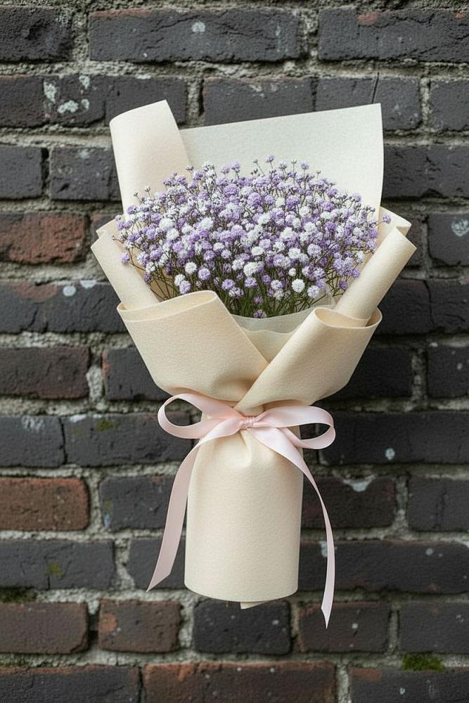 Букет цветов из: Гипсофила в Беспятово