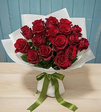 Букет Красные розы в Беспятово