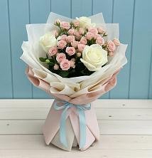 Букет цветов из:  Розы в Беспятово
