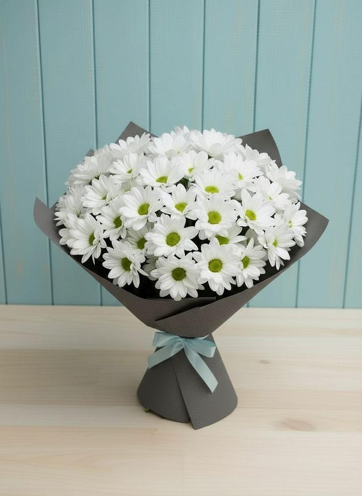 Букет цветов из: Хризантемы в Беспятово