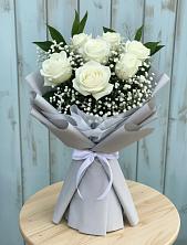 Букет цветов из:  Розы в Беспятово
