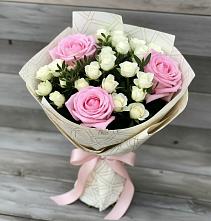 Букет цветов из:  Розы в Беспятово