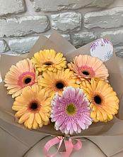 Букет цветов из:  Герберы #REPLACE_PRED# Беспятово