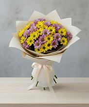 Букет цветов из:  Хризантемы в Беспятово
