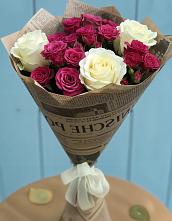 Букет цветов из:  Розы #REPLACE_PRED# Беспятово
