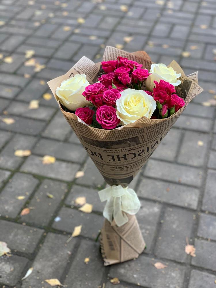 Букет цветов из: Розы в Беспятово