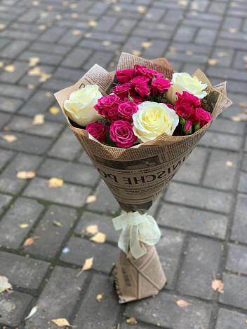 Букет цветов из: Розы в Беспятово