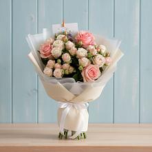 Букет цветов из:  Розы #REPLACE_PRED# Беспятово