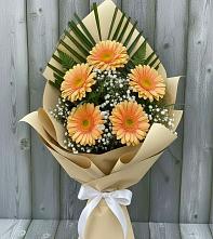 Букет цветов из:  Герберы в Беспятово