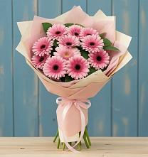 Букет цветов из:  Герберы в Беспятово